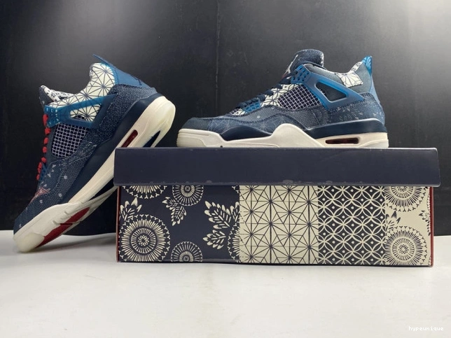 HYPE CW0898-400 4 SE Jordan Air Retro Sashiko 0810